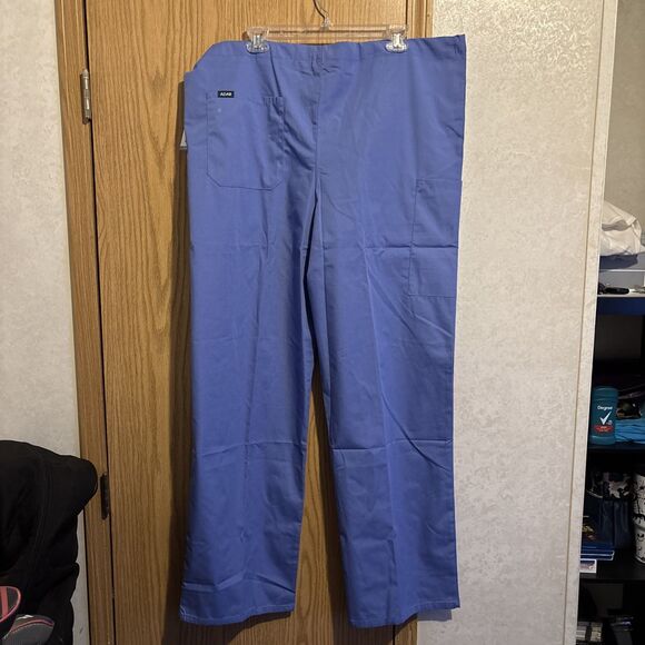 Adar Universal NWT Scrub Pants Size Large Tall Ceil Blue Style 504T Unisex - Picture 5 of 11